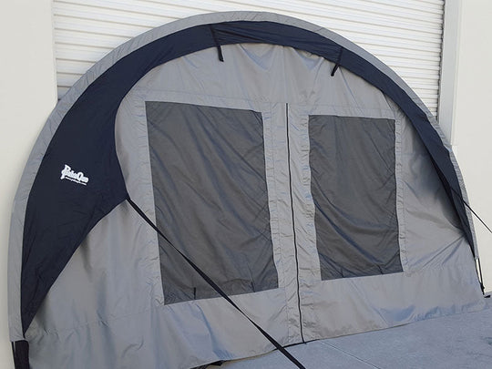 Alto Awning Front Wall with Windows Accessory