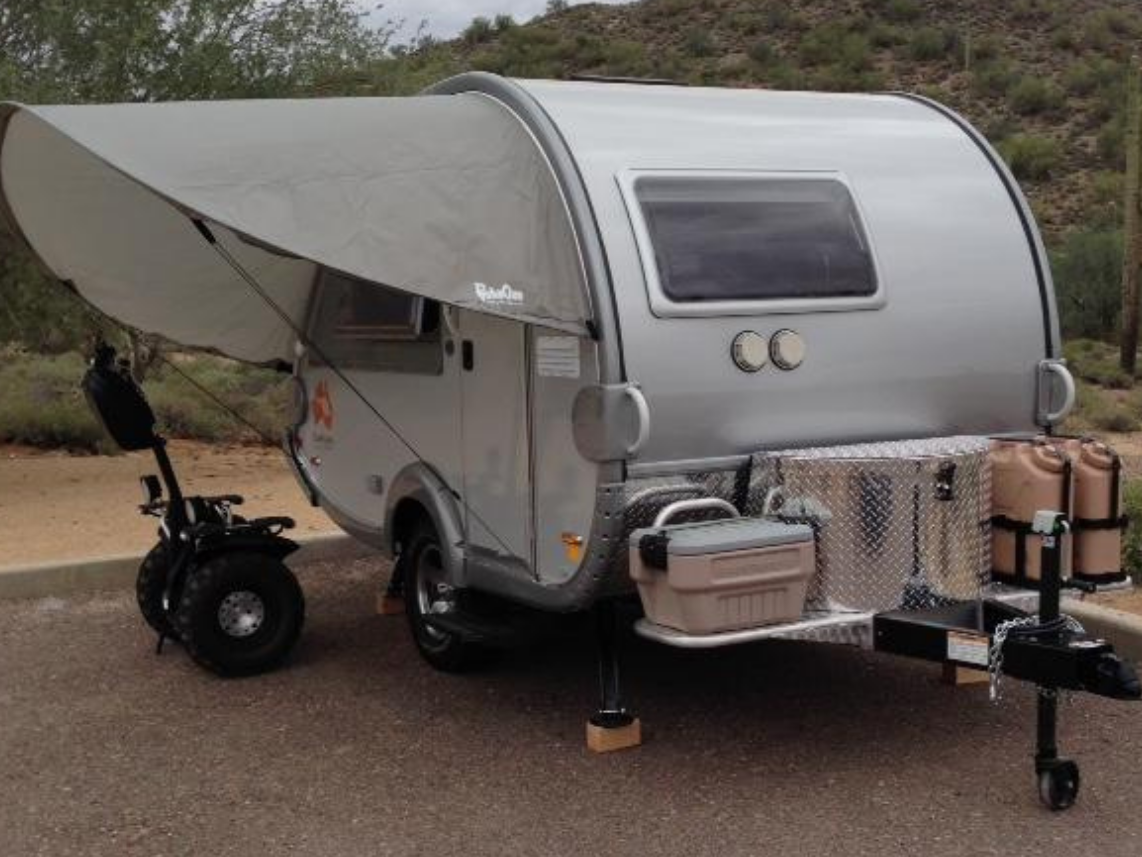 T@B 320 Trailer Visor - Fits T@B 320 and Older Model T@B Trailers - PahaQue Wilderness