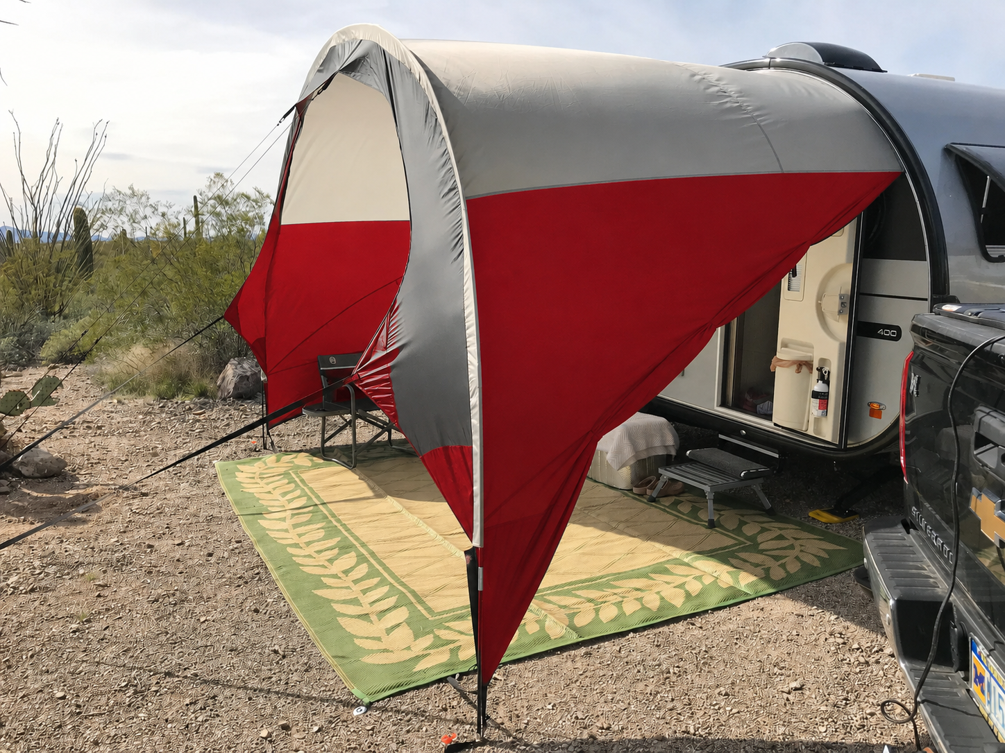 Auvent de remorque NuCamp T@B 400 – Compatible avec T@B 400 par PahaQue
