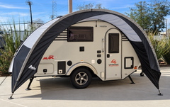 Little Guy Micro Max Awning - silver/black