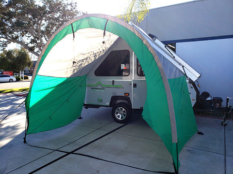 A-Frame Trailer Awning - PahaQue Wilderness