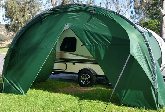 R-Pod Awning Solid Front Wall Accessory
