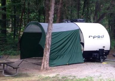 R-Pod Trailer Awning - Fits All Models - PahaQue Wilderness